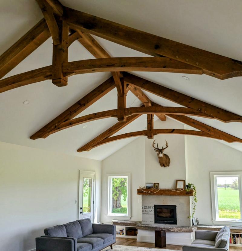 Interior Timber Trusses That Shape the Soul of a Home